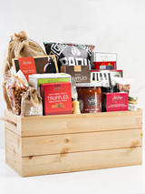 savory and sweet gift basket