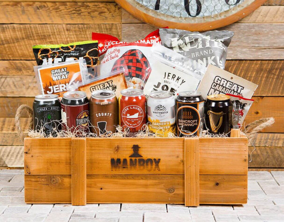 beer and jerky gifts