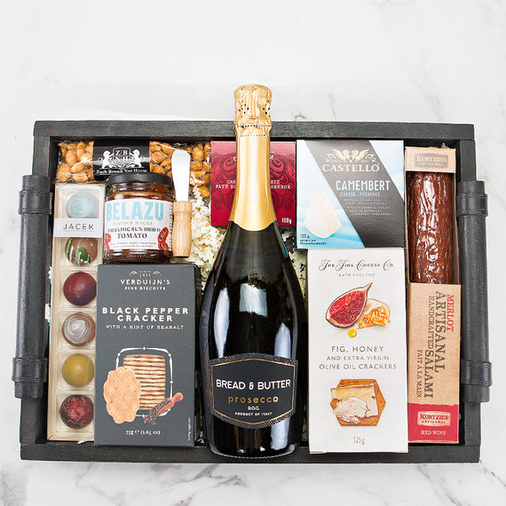 prosecco and snacks gift toronto