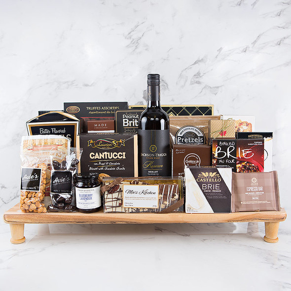 White Wine Charcuterie Basket