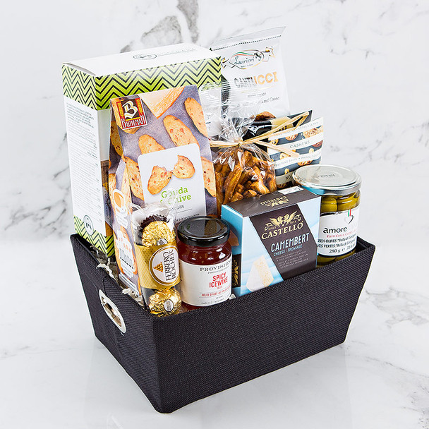 Savoury Hamper Gift Basket Set Vaughan