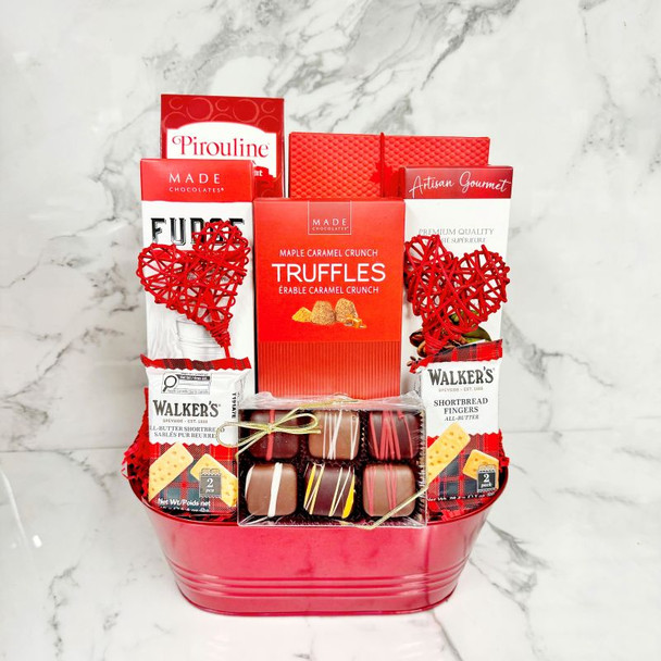 valentine's day gift basket delivery Canada wide