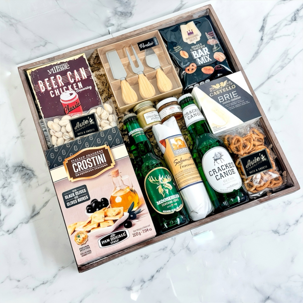 Beer And Snack Basket
