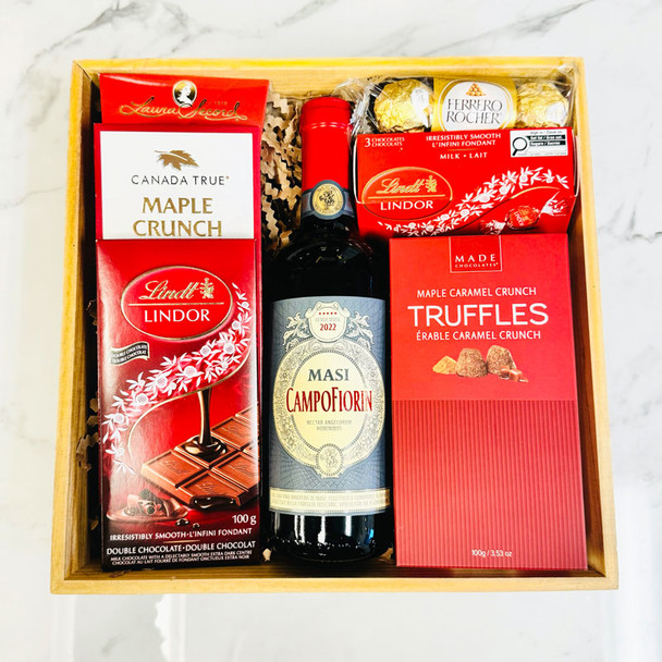 Chocolate and Wine gifts for delivery