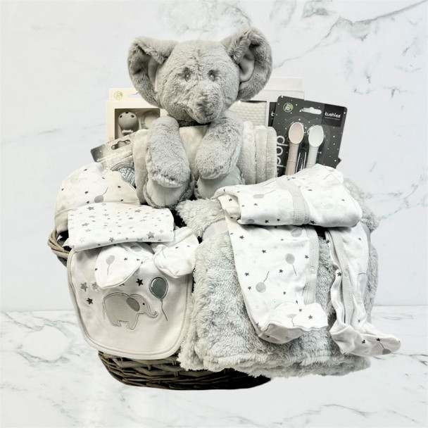 neutral baby basket for delivery in Toronto