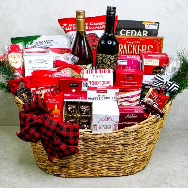 christmas wine basket toronto