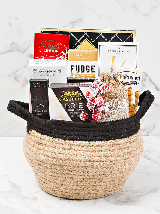 merry treats christmas gift basket