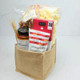 Gourmet Thanksgiving gift basket with Parmigiano Reggiano biscuits, antipasto and savoury snacks Oakville