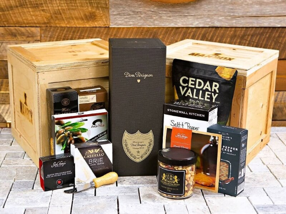 champagne gifts for him canada