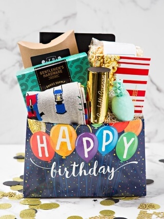 BIRTHDAY GIFT BASKETS FOR HIM