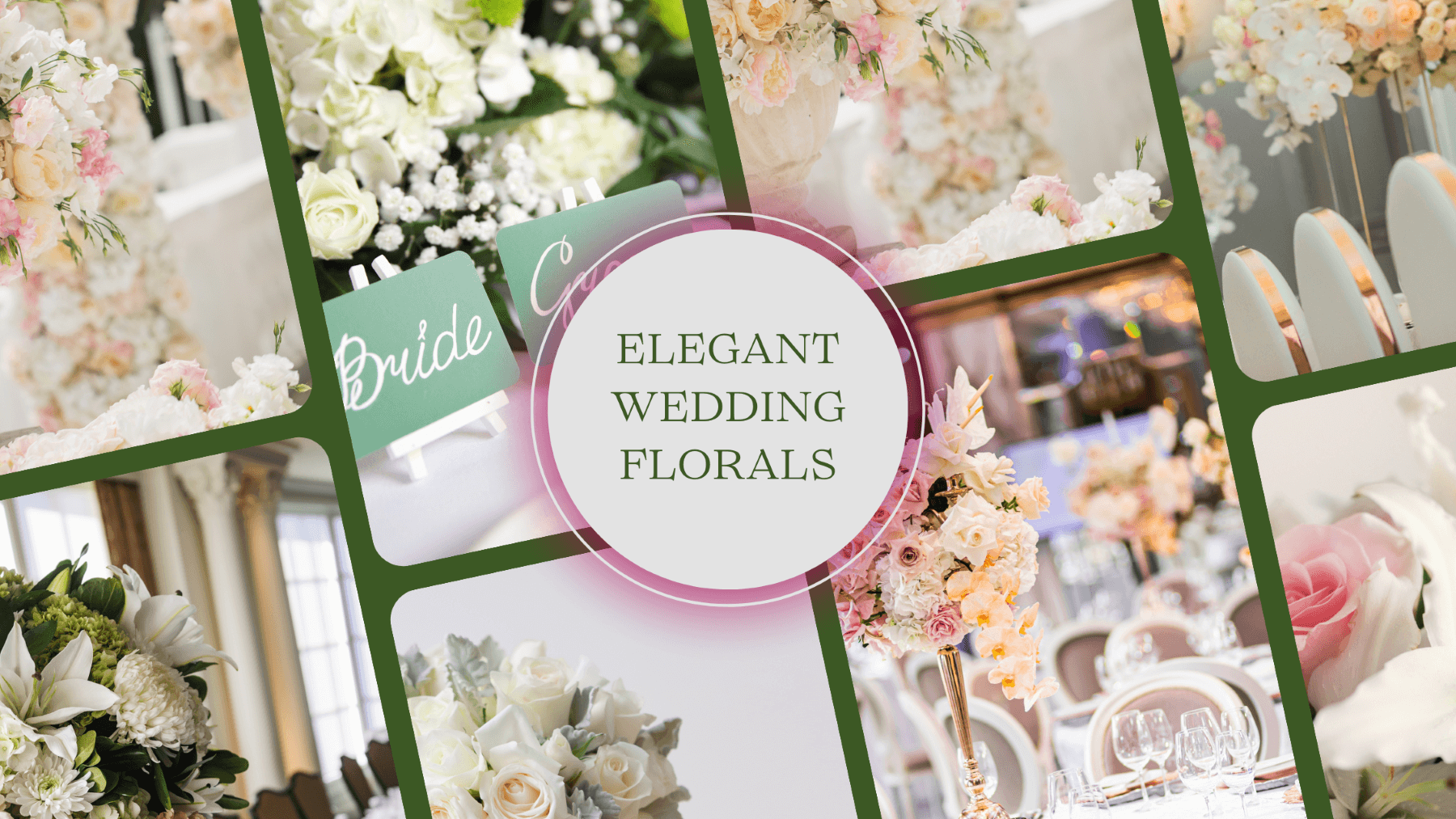 ELEGANT WEDDING CENTRE PIECES IN TORONTO