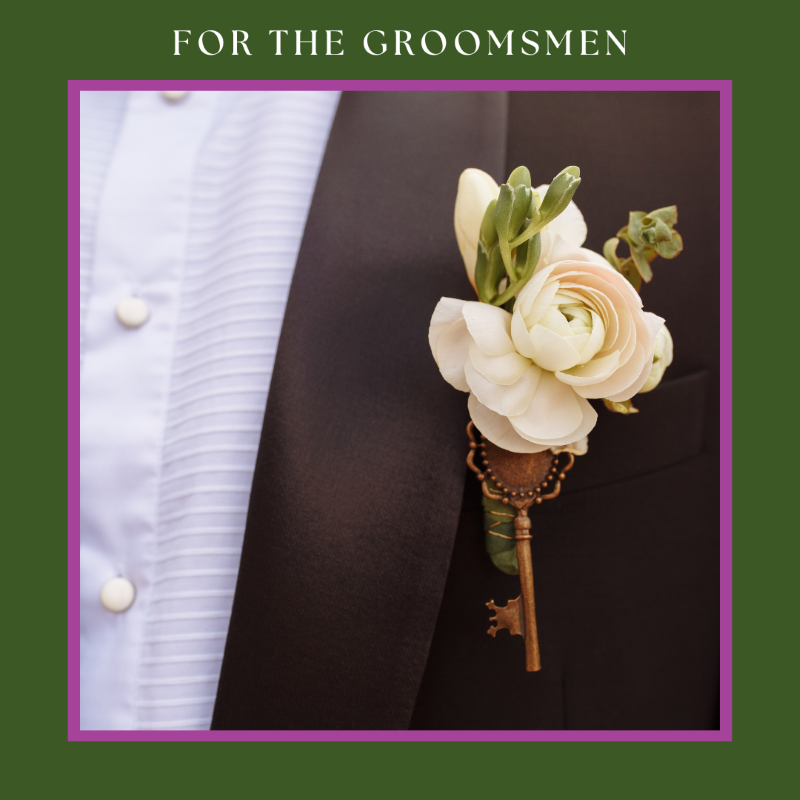 groomsmen flowers in toronto