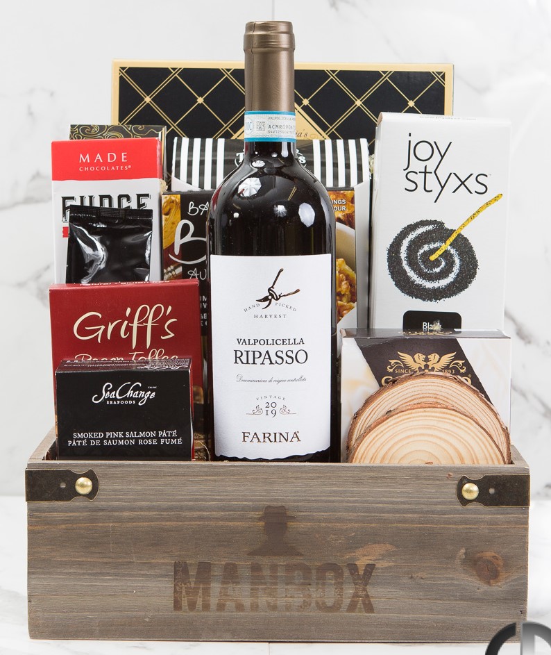 wine gift baskets for men