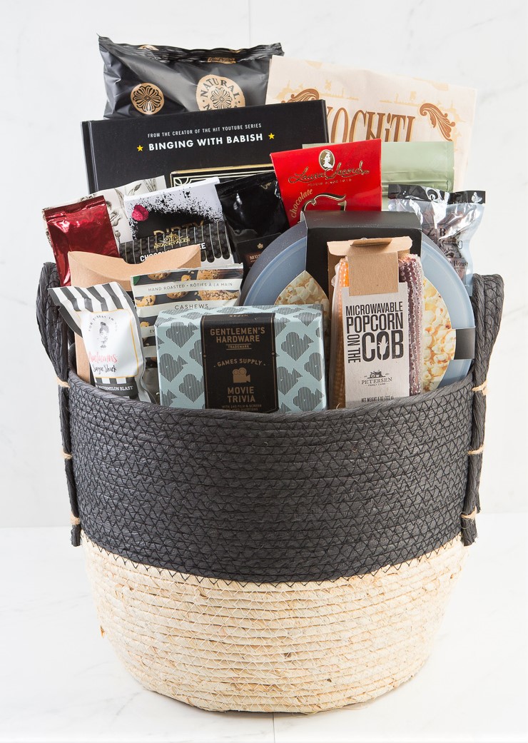 movie night gift baskets toronto