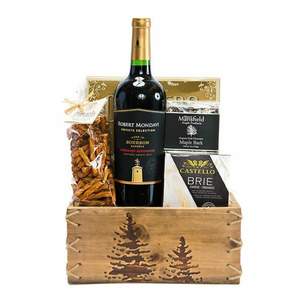 WINE AND CHEESE BASKETS