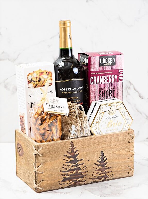 Wine Gift Baskets Toronto Wine & Cheese Baskets