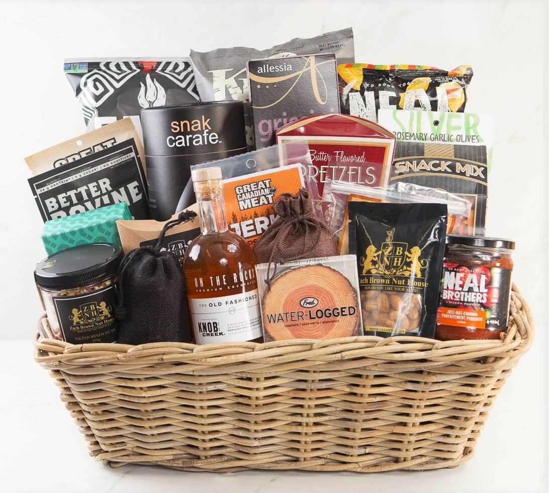 Man Basket | Baskets for men, Gift baskets for men, Christmas baskets