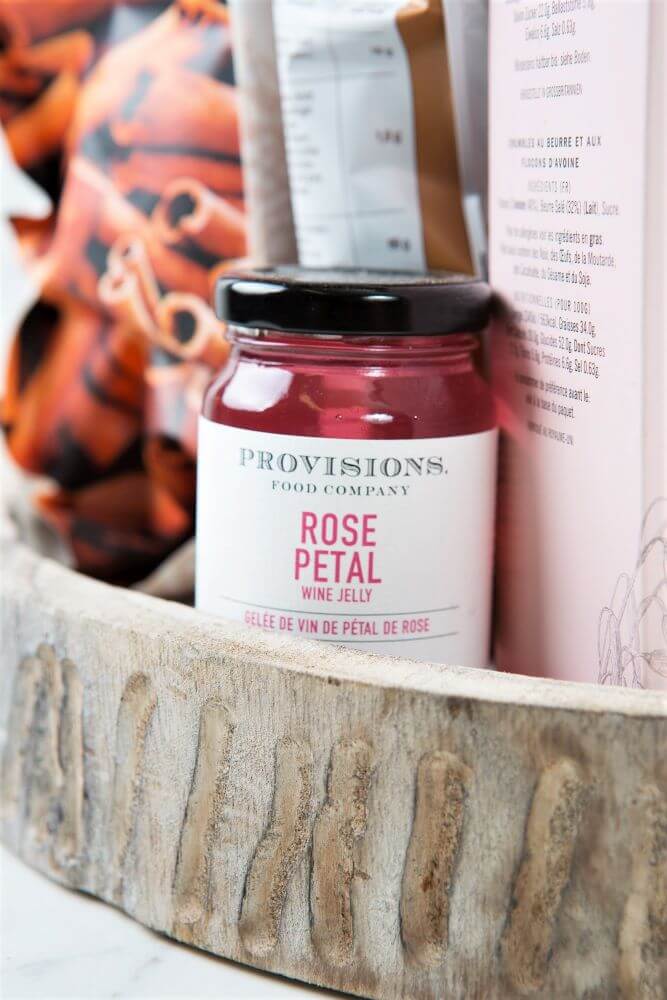 Rose Wine Gift Basket Delivery