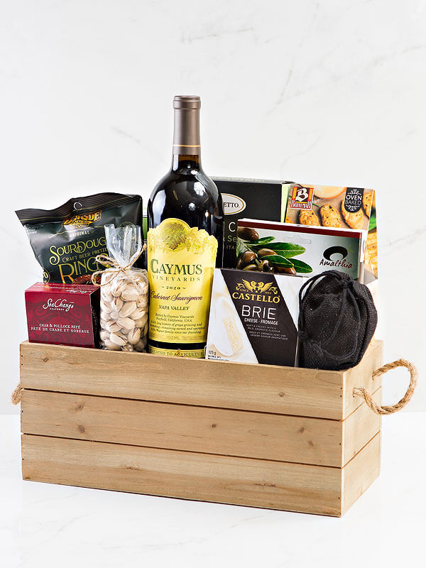 Wine Gift Baskets Caymus Wine Basket