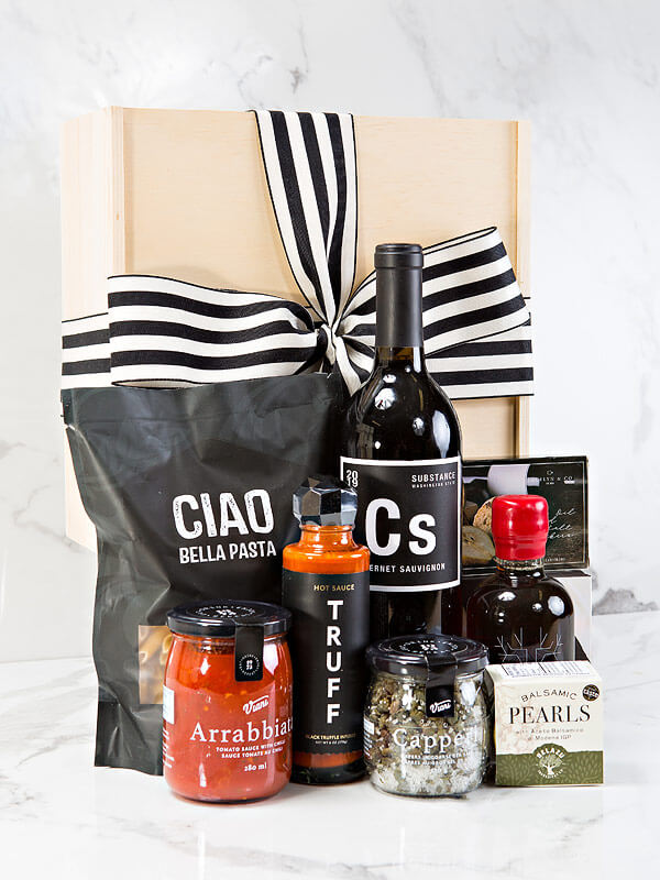 Foodie Pasta & Wine Whata BasketGift Baskets Toronto and Canada
