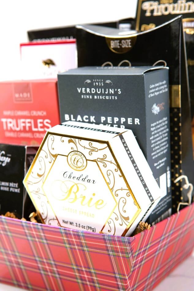 Cheese and Crackers Gift Baskets Toronto