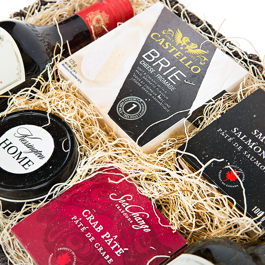 Red & White Wine Gift Basket Delivery