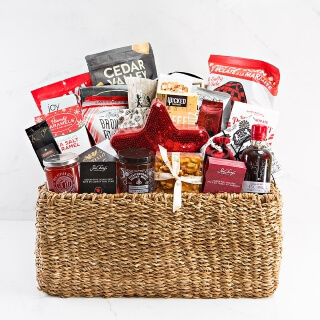 GOURMET HOLIDAY GIFT BASKETS