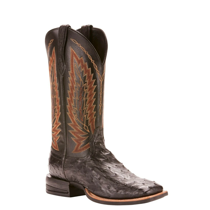 ariat boots mens black