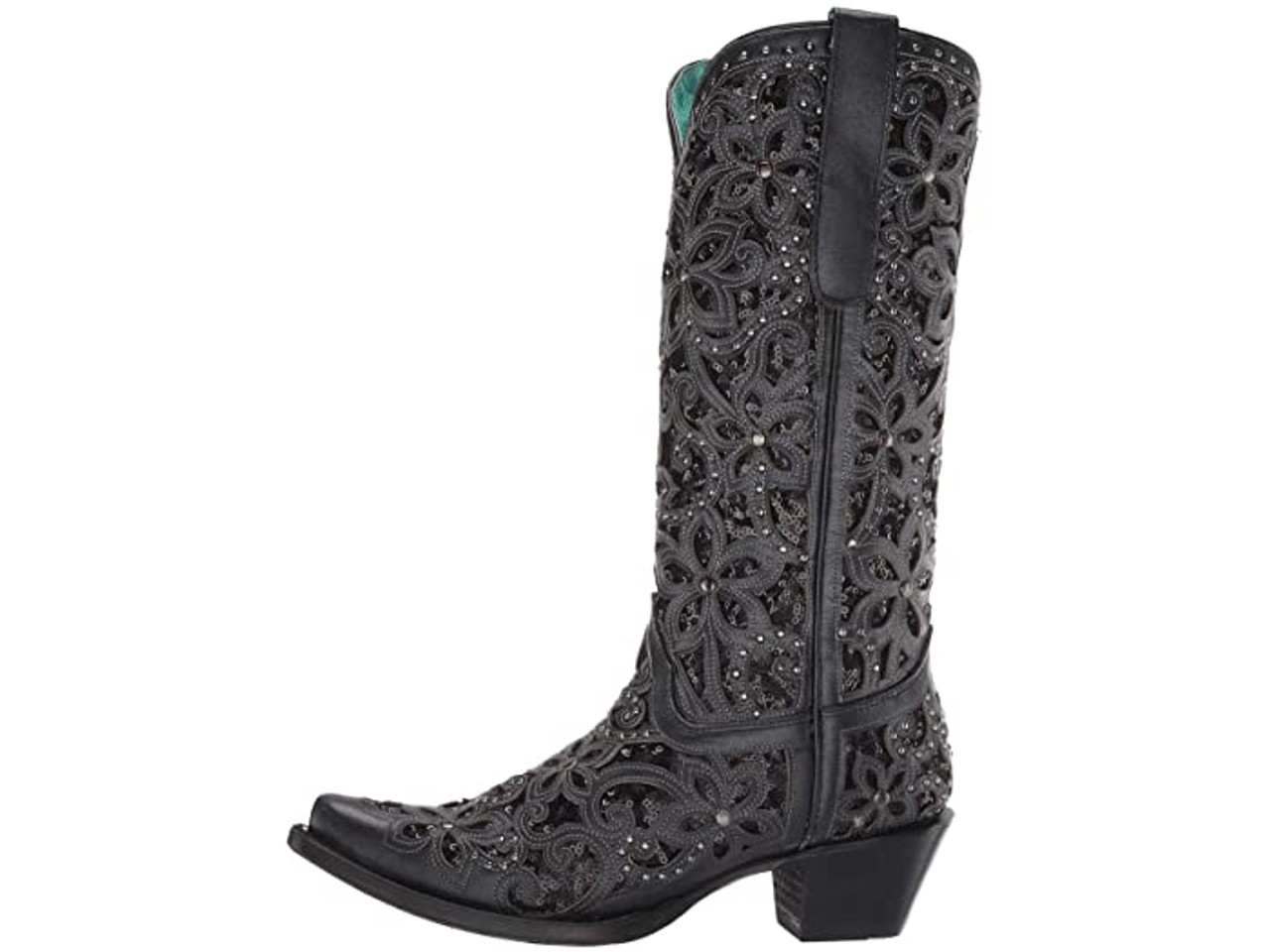 corral black inlay boots