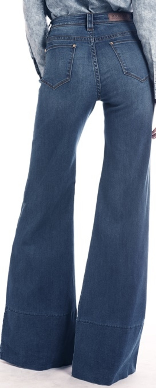 rock and roll flare jeans