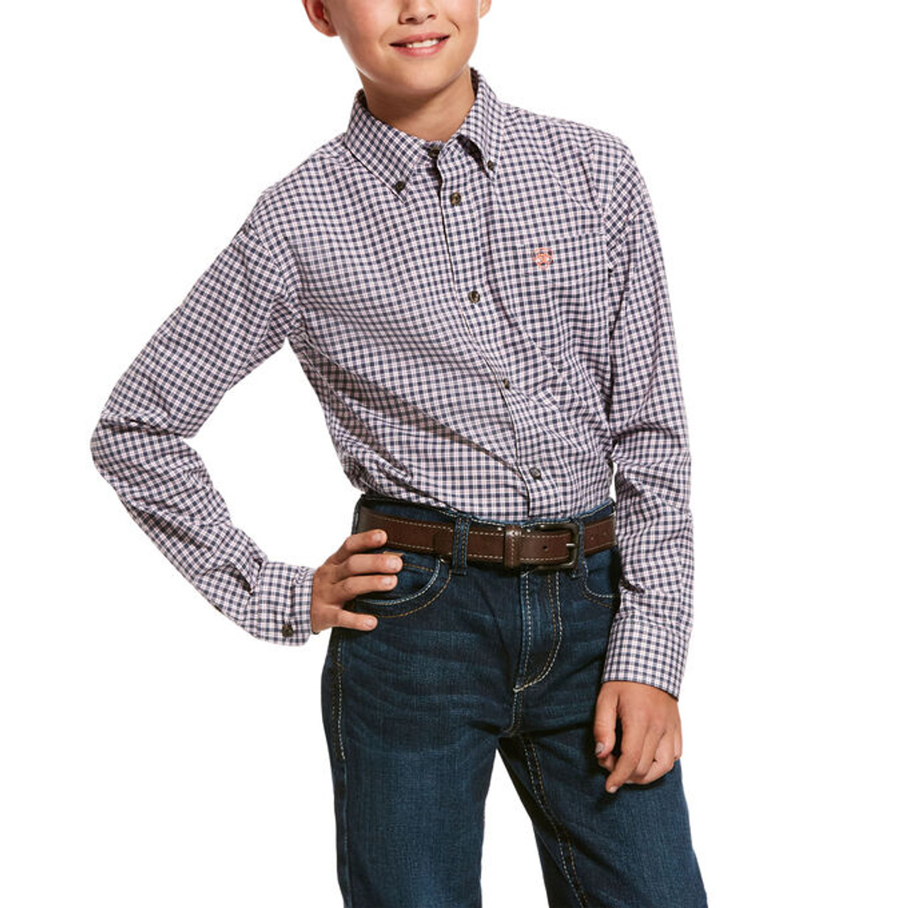 boys ariat shirts