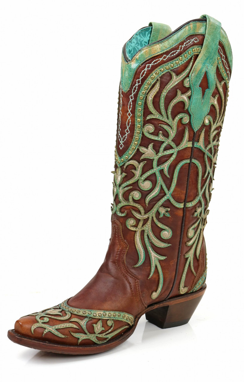 corral turquoise boots