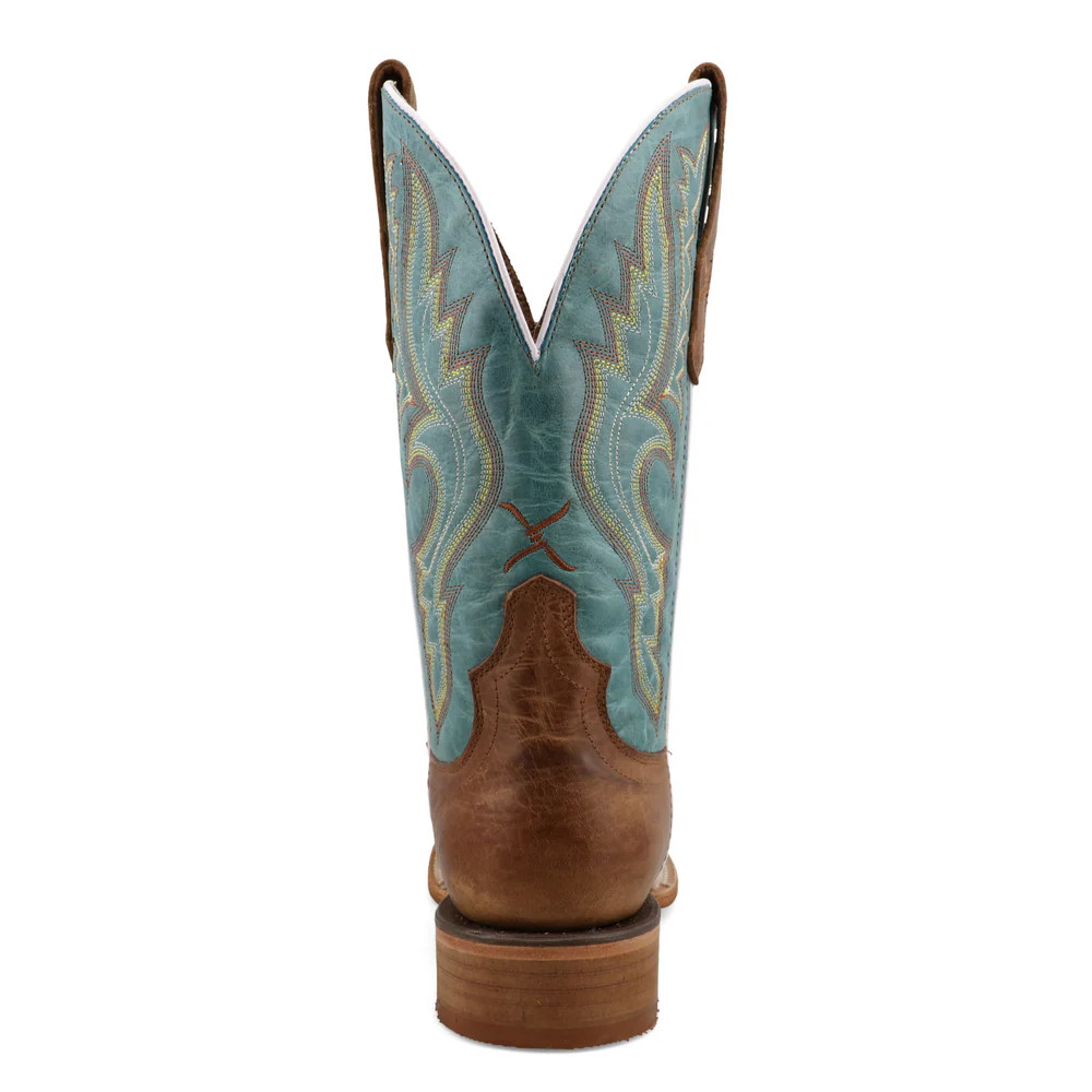 Twisted X Men's Rancher Cashew & Blue Grass Boots - MRAL032 - Leon