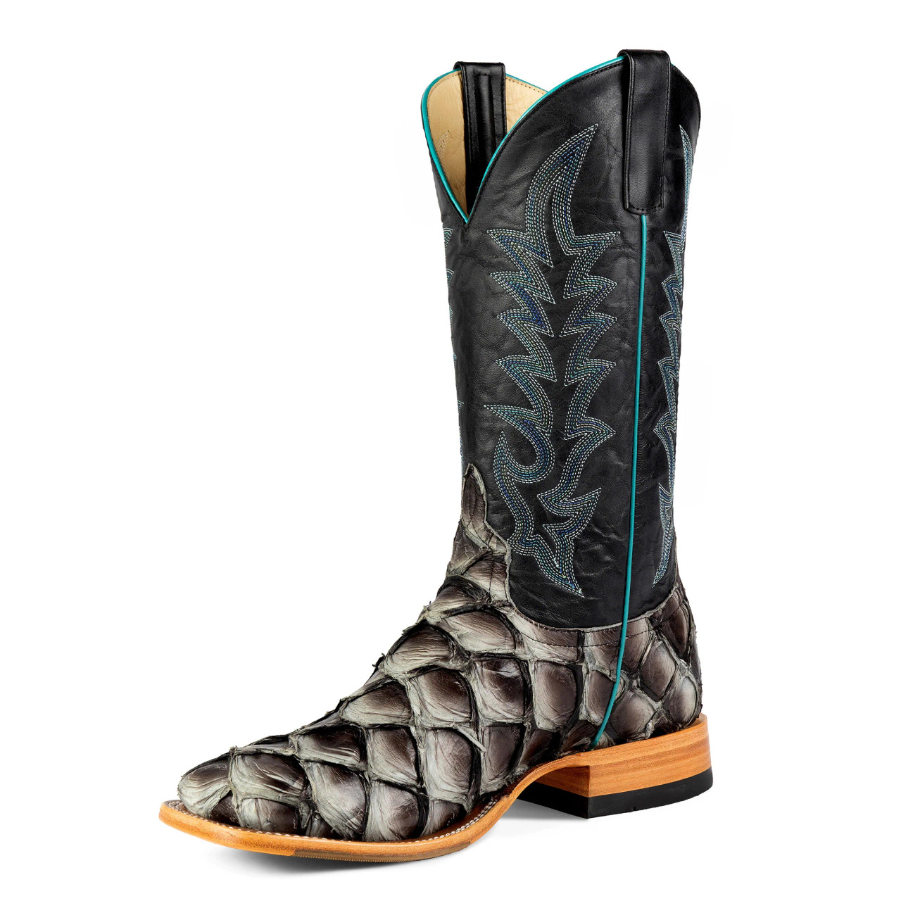 Anderson Bean Men's Grey Mockingbird Big Bass Boots- HP80691