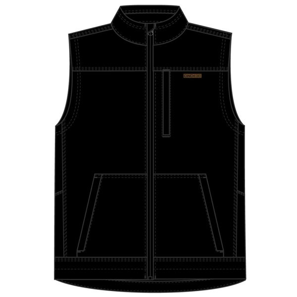 LOGO CANVAS VEST - MWV1927001 - Leon River Mercantile