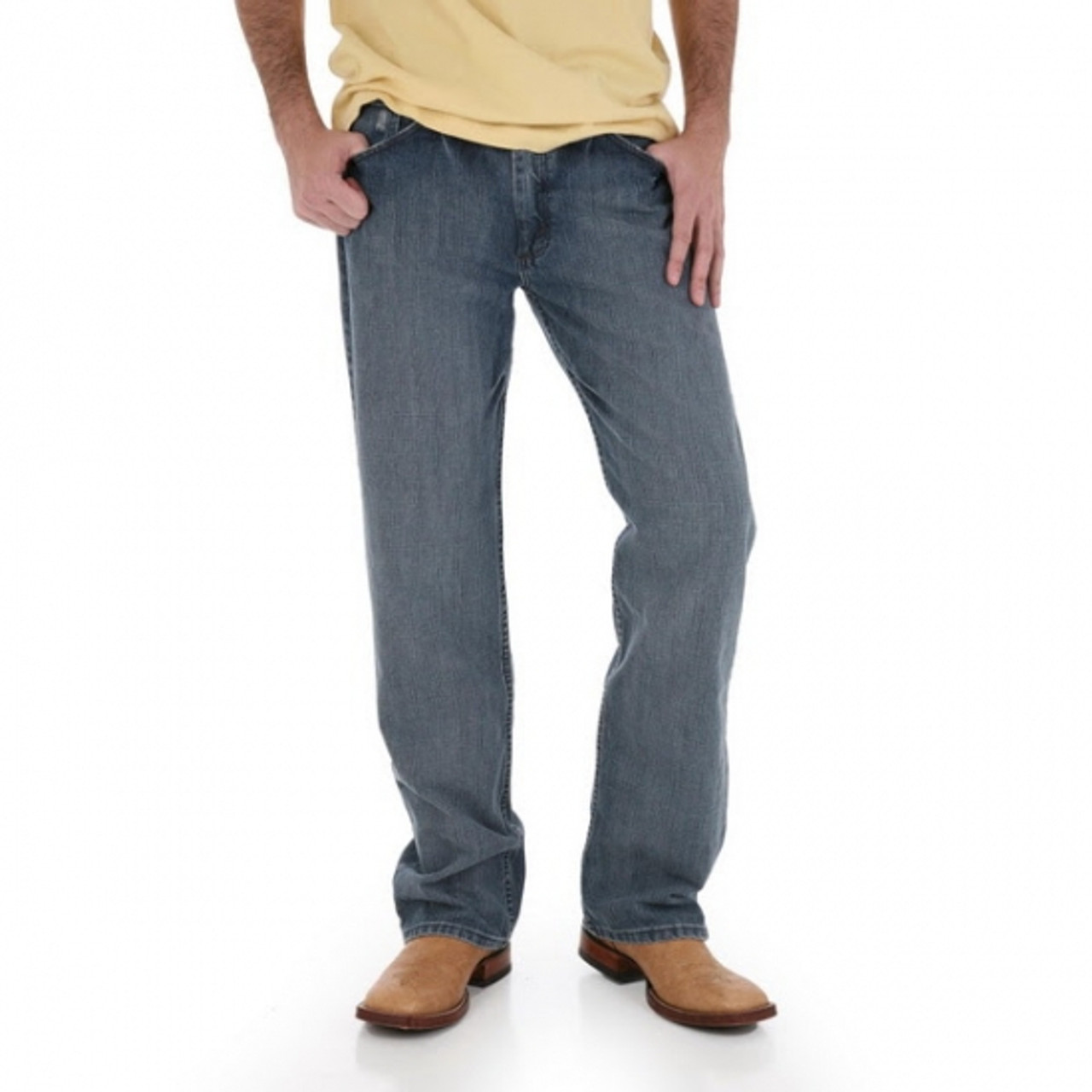 mens wrangler straight fit jeans