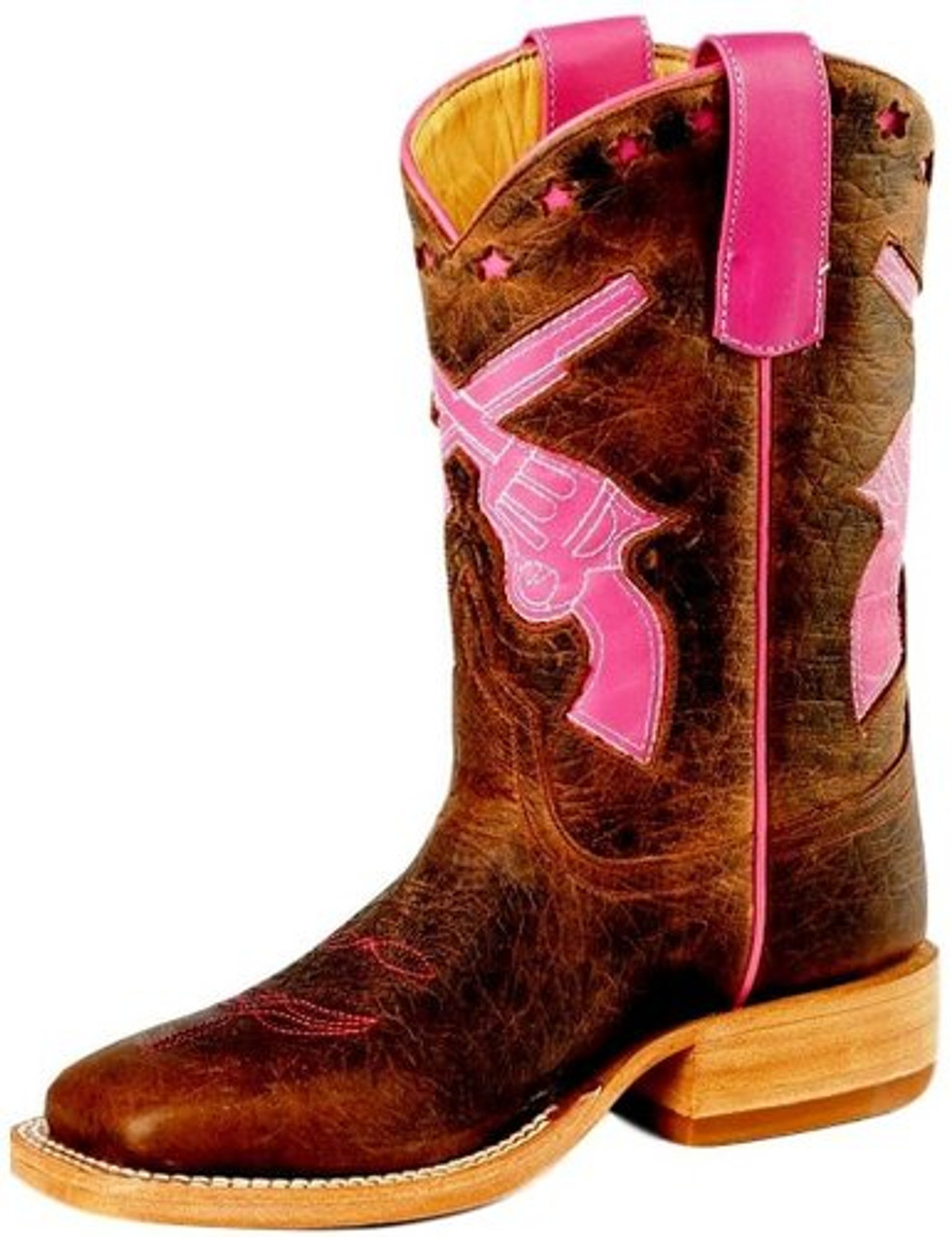 Anderson Bean Kids - Toast Bison Boots 