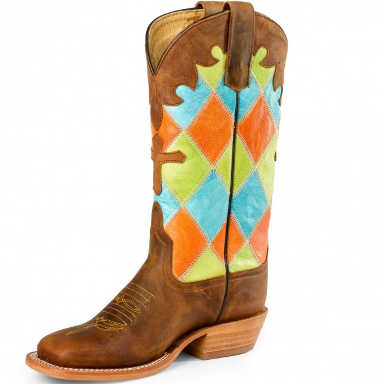 anderson bean patchwork boots