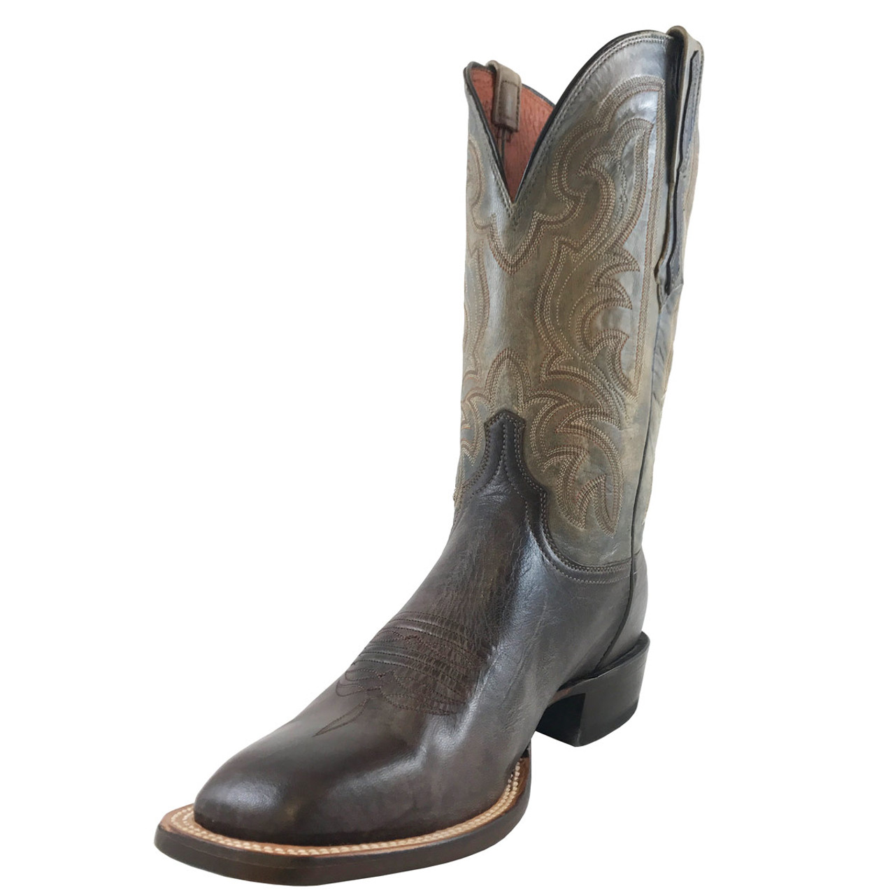 lucchese grey boots