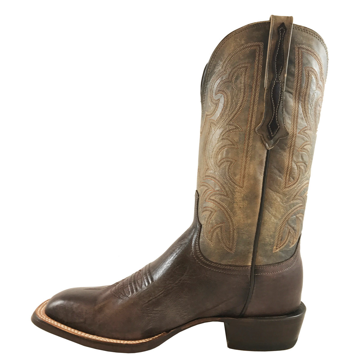 Men's Lucchese Antique Dark Brown Brock - CL1515 - Leon River