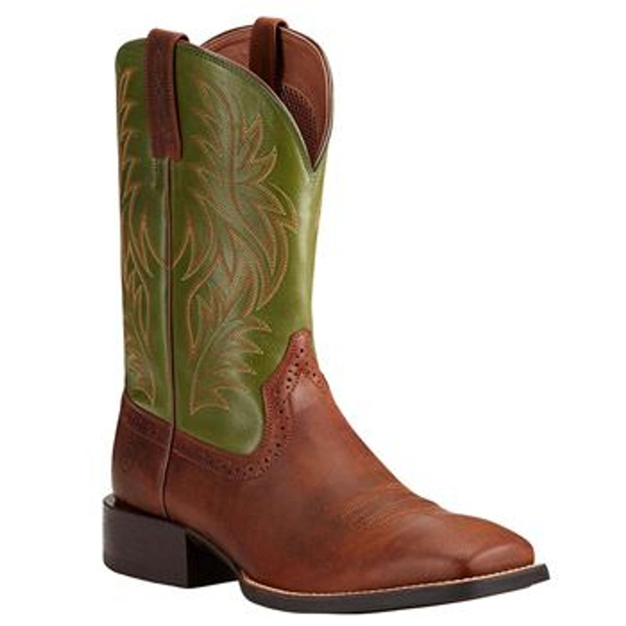 ariat sport wide square toe western boot