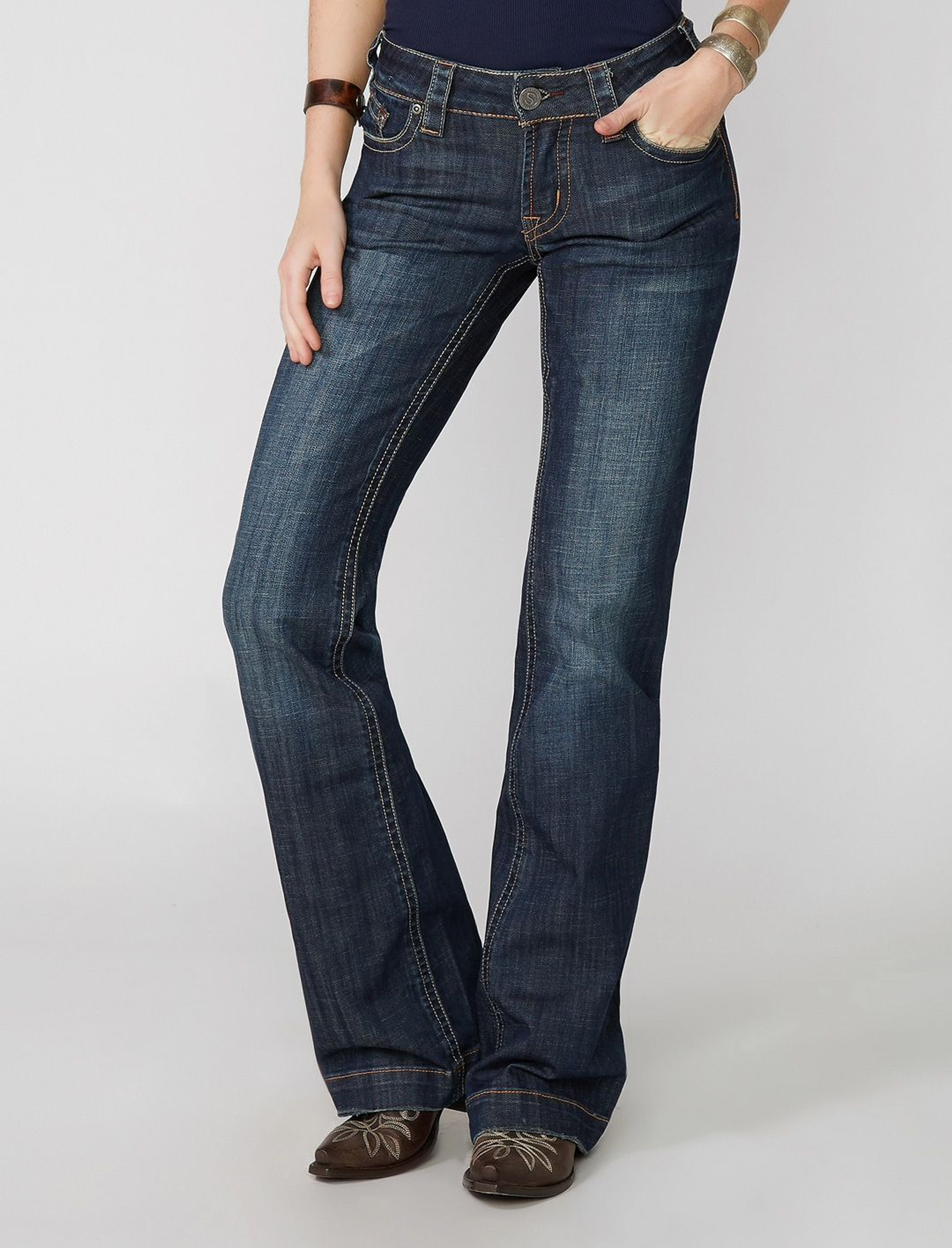 Stetson 214 City Trouser Jeans In Medium Wash - 11-054-0214-0200 - Leon ...