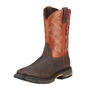 Ariat Men's Work 11IN Workhog Boots - Dark Earth- 10005888 Ariat Men's Work 11IN Workhog Boots - Dark Earth- 10005888