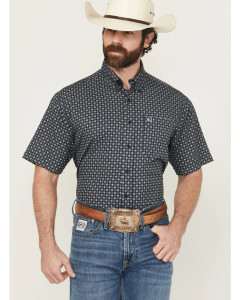 Cinch Men's ArenaFlex Short Sleeve Button Down Shirt - MTW1704154 Cinch Men's ArenaFlex Short Sleeve Button Down Shirt - MTW1704154