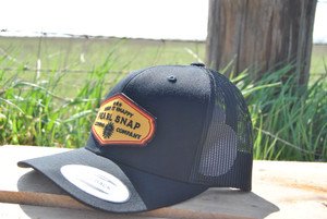 Pearl Snap Clothing Co® Aztec Pearl Snap Trucker Black - 35042