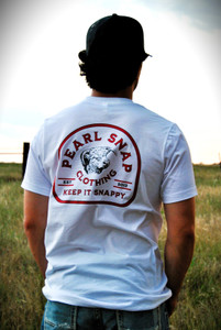 The Pearl Snap Clothing Co® The Hereford T-Shirt  White - 801307
