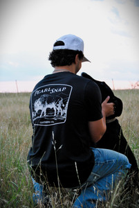 The Pearl Snap Clothing Co® Wild Bison T-Shirt – Black  - 801308