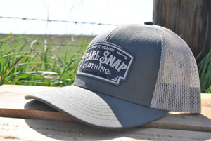 Pearl Snap Clothing Co® “The Legion” Classic Mid Pro Trucker Cap – Loden/Khaki - 35101