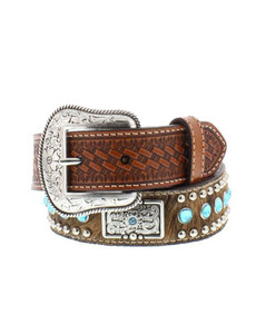 Nocona Kid's Rhinestone Belt - N4419302 Nocona Kid's Rhinestone Belt - N4419302