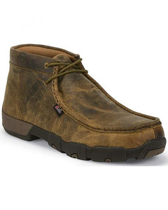Men's Waxy Dark Brown Driver Moc - 235 Men's Waxy Dark Brown Driver Moc - 235